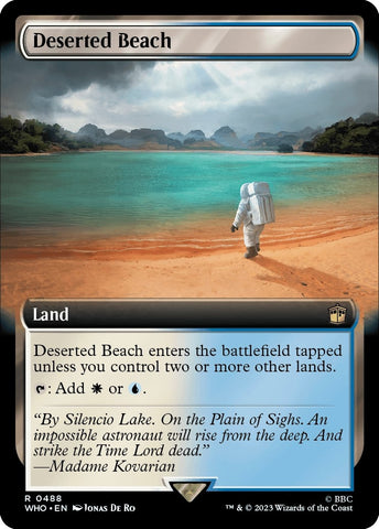 Image for Deserted Beach (Extended Art) (488) [Universes Beyond: Doctor Who]