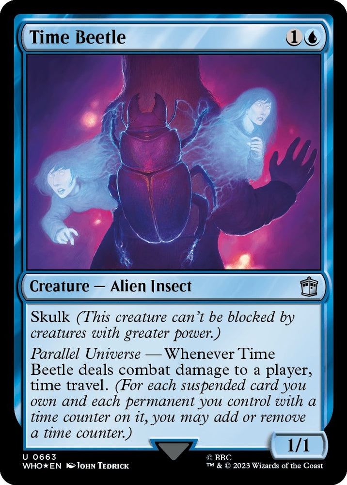 Image for Time Beetle (Surge Foil) (663) [Universes Beyond: Doctor Who]