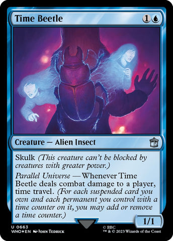 Image for Time Beetle (Surge Foil) (663) [Universes Beyond: Doctor Who]