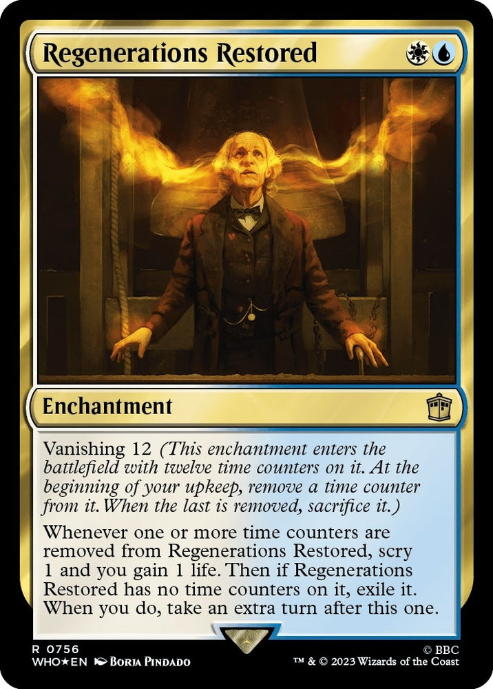 Image for Regenerations Restored (Surge Foil) (756) [Universes Beyond: Doctor Who]