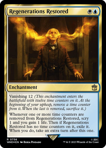 Image for Regenerations Restored (Surge Foil) (756) [Universes Beyond: Doctor Who]
