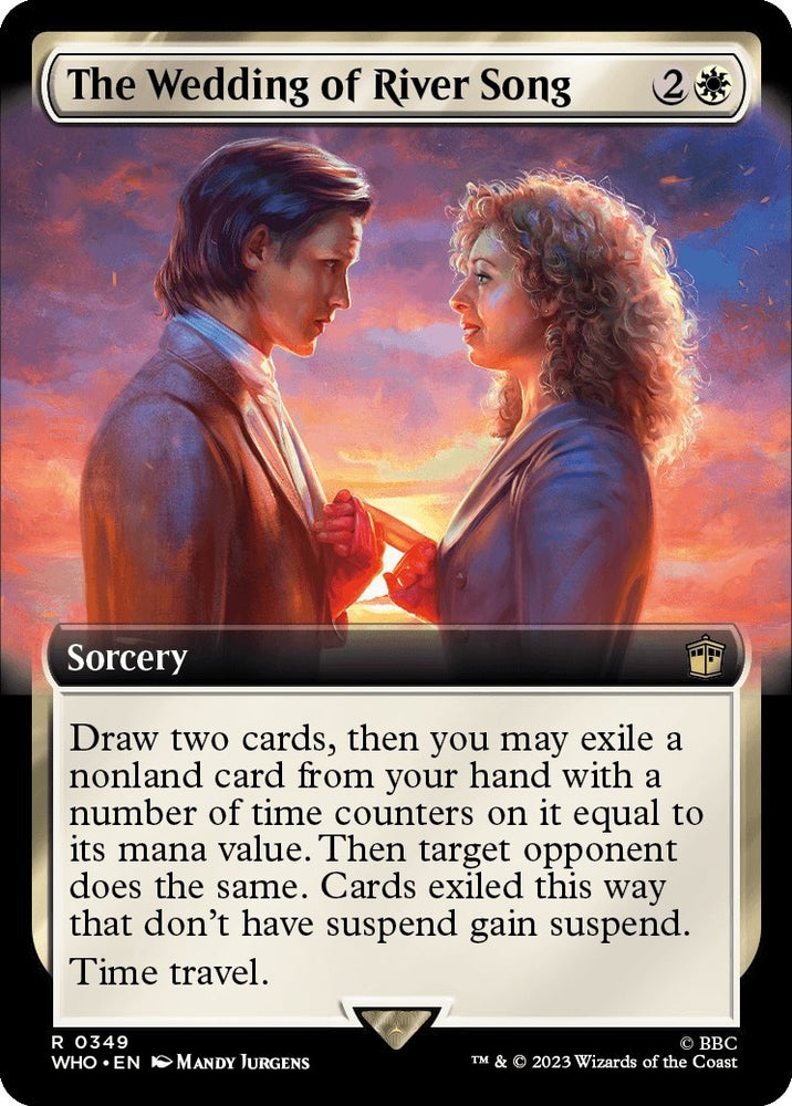 Image for The Wedding of River Song (Extended Art) (349) [Universes Beyond: Doctor Who]