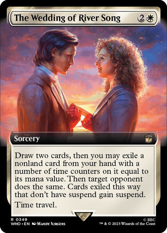Image for The Wedding of River Song (Extended Art) (349) [Universes Beyond: Doctor Who]