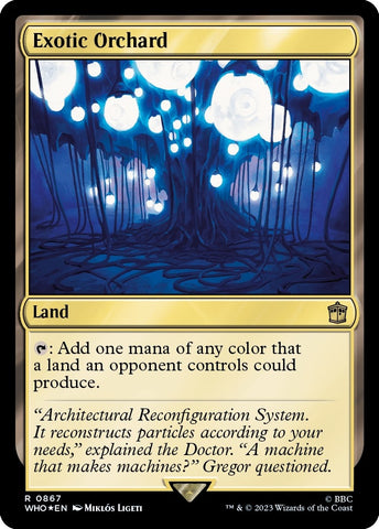 Image for Exotic Orchard (Surge Foil) (867) [Universes Beyond: Doctor Who]