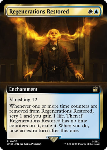 Image for Regenerations Restored (Extended Art) (435) [Universes Beyond: Doctor Who]