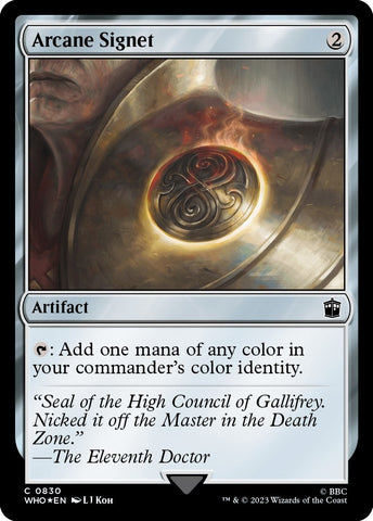 Image for Arcane Signet (Surge Foil) (830) [Universes Beyond: Doctor Who]