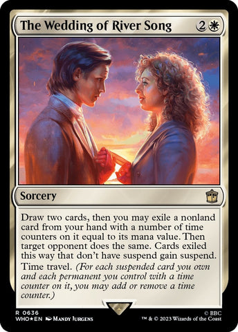 Image for The Wedding of River Song (Surge Foil) (636) [Universes Beyond: Doctor Who]