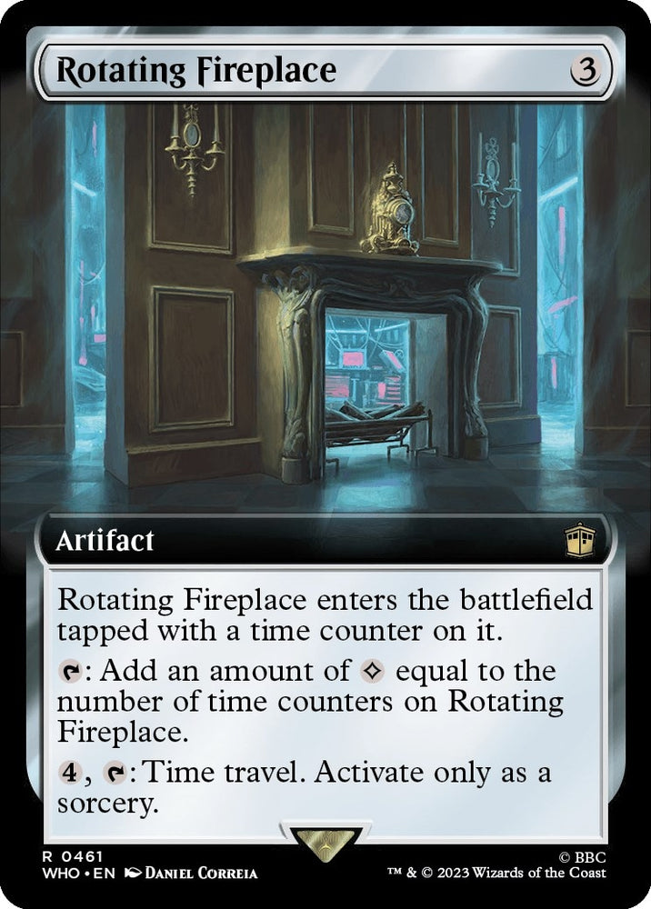 Image for Rotating Fireplace (Extended Art) (461) [Universes Beyond: Doctor Who]