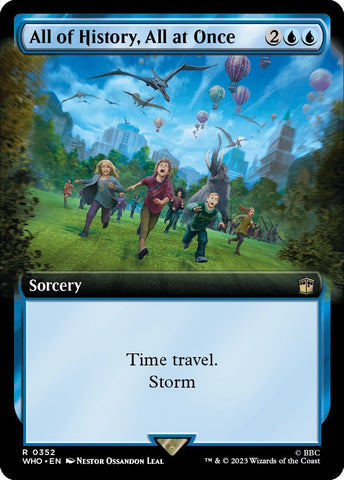 Image for All of History, All at Once (Extended Art) (352) [Universes Beyond: Doctor Who]