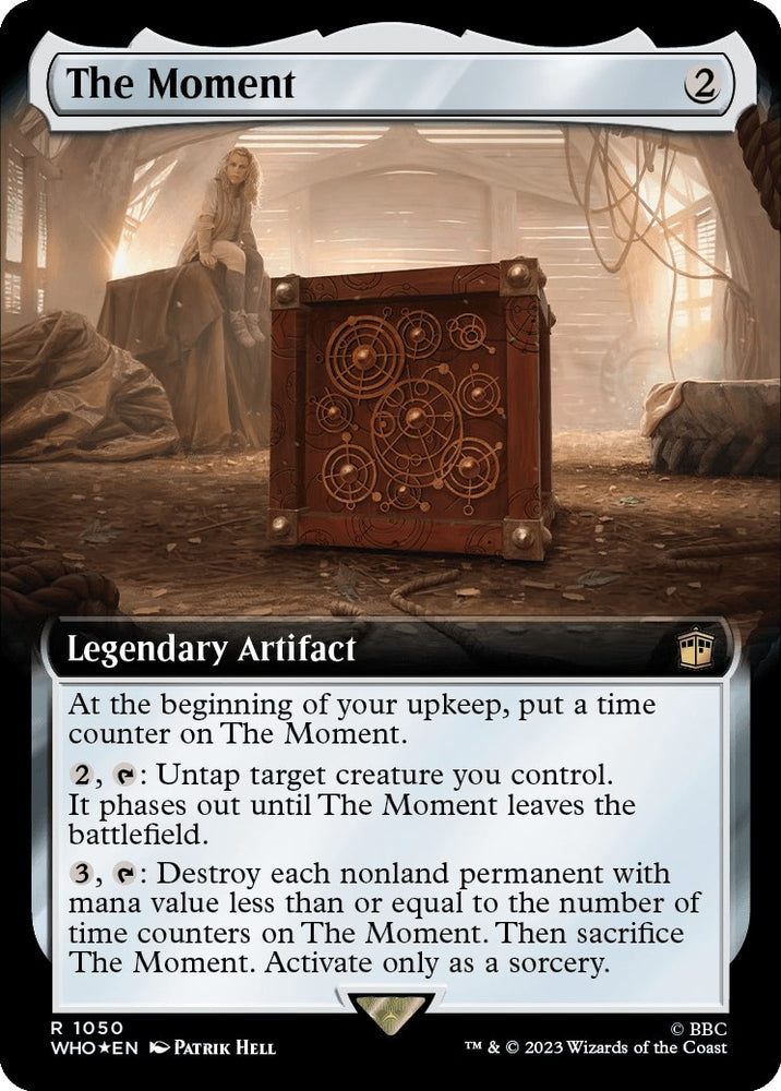 Image for The Moment (Extended Art) (Surge Foil) (1050) [Universes Beyond: Doctor Who]