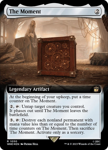 Image for The Moment (Extended Art) (Surge Foil) (1050) [Universes Beyond: Doctor Who]