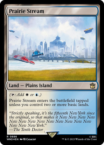 Image for Prairie Stream (Surge Foil) (886) [Universes Beyond: Doctor Who]