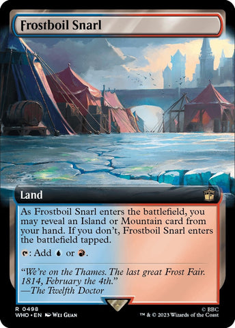 Image for Frostboil Snarl (Extended Art) (498) [Universes Beyond: Doctor Who]