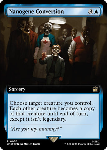 Image for Nanogene Conversion (Extended Art) (Surge Foil) (955) [Universes Beyond: Doctor Who]
