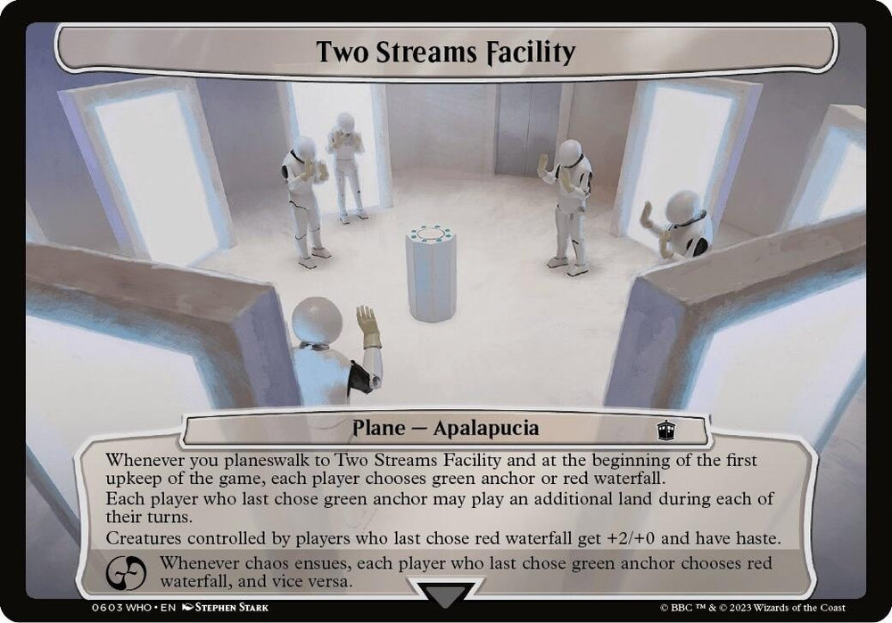Image for Two Streams Facility (603) [Planechase: Universes Beyond: Doctor Who]