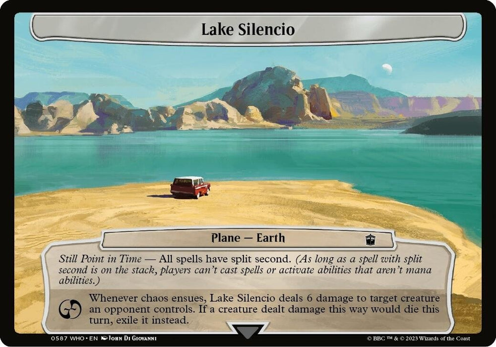 Image for Lake Silencio (587) [Planechase: Universes Beyond: Doctor Who]
