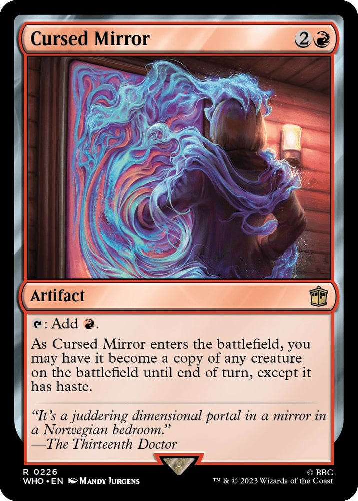 Image for Cursed Mirror (226) [Universes Beyond: Doctor Who]