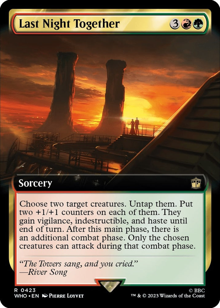 Image for Last Night Together (Extended Art) (423) [Universes Beyond: Doctor Who]