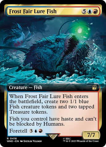 Image for Frost Fair Lure Fish (Extended Art) (416) [Universes Beyond: Doctor Who]