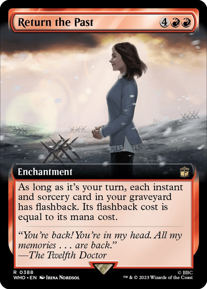 Image for Return the Past (Extended Art) (388) [Universes Beyond: Doctor Who]