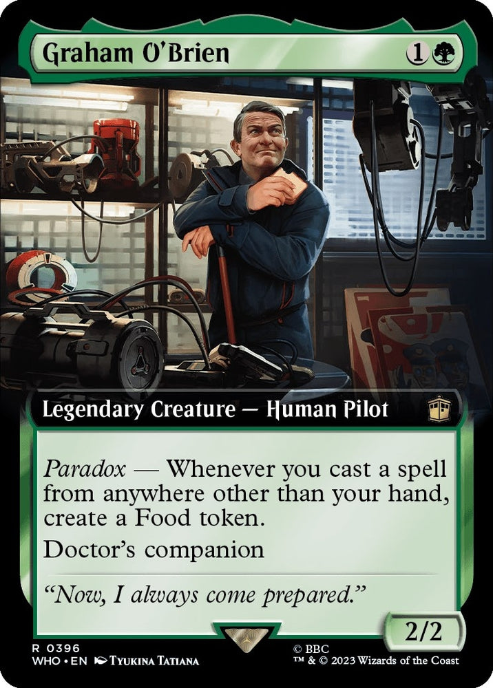 Image for Graham O'Brien (Extended Art) (396) [Universes Beyond: Doctor Who]