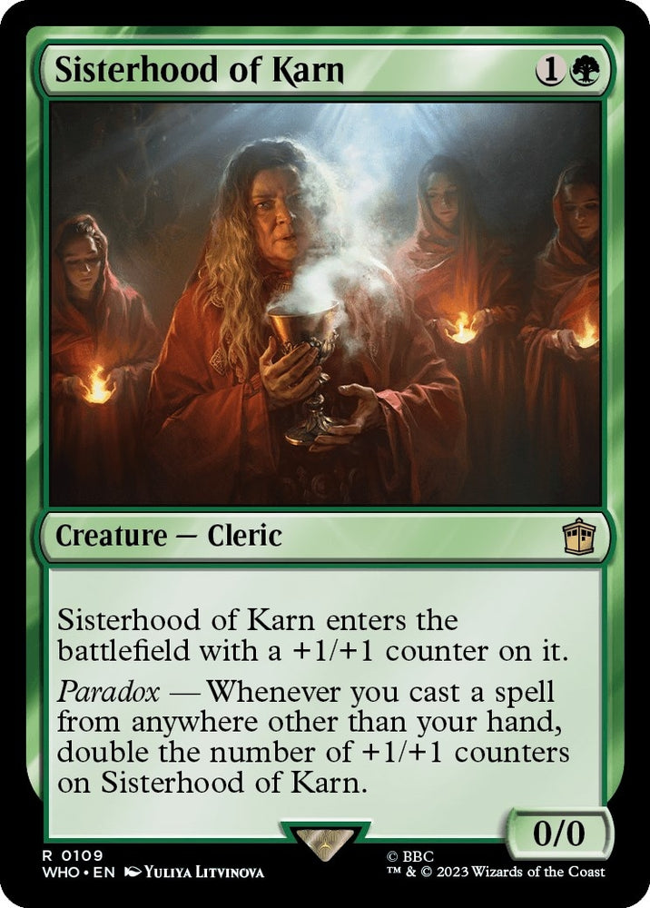 Image for Sisterhood of Karn (109) [Universes Beyond: Doctor Who]