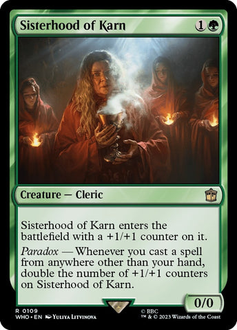 Image for Sisterhood of Karn (109) [Universes Beyond: Doctor Who]