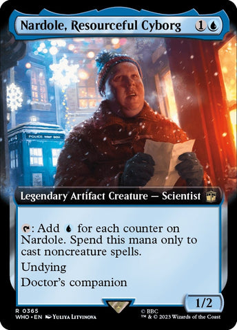 Image for Nardole, Resourceful Cyborg (Extended Art) (365) [Universes Beyond: Doctor Who]