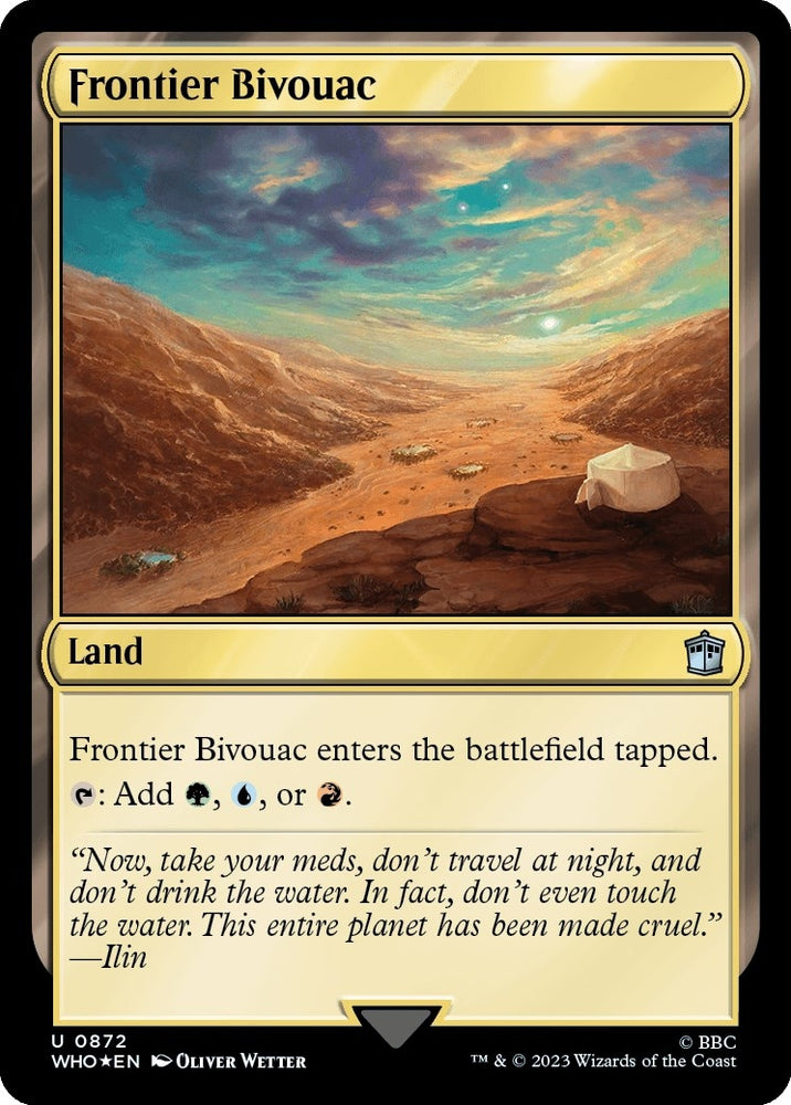 Image for Frontier Bivouac (Surge Foil) (872) [Universes Beyond: Doctor Who]