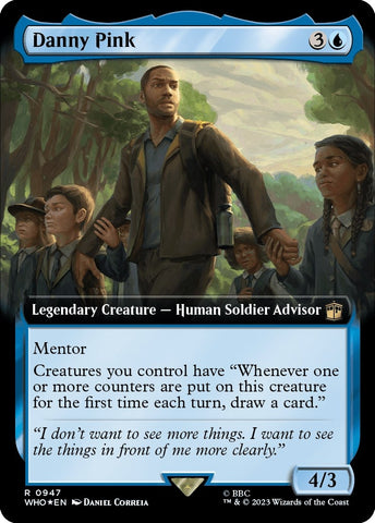 Image for Danny Pink (Extended Art) (Surge Foil) (947) [Universes Beyond: Doctor Who]