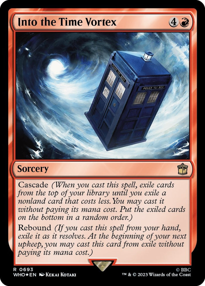 Image for Into the Time Vortex (Surge Foil) (693) [Universes Beyond: Doctor Who]