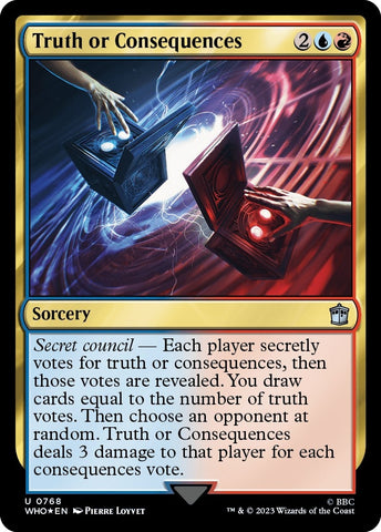 Image for Truth or Consequences (Surge Foil) (768) [Universes Beyond: Doctor Who]