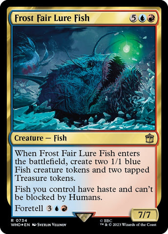 Image for Frost Fair Lure Fish (Surge Foil) (734) [Universes Beyond: Doctor Who]