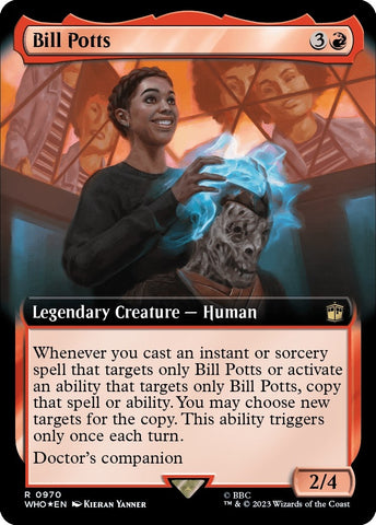 Image for Bill Potts (Extended Art) (Surge Foil) (970) [Universes Beyond: Doctor Who]