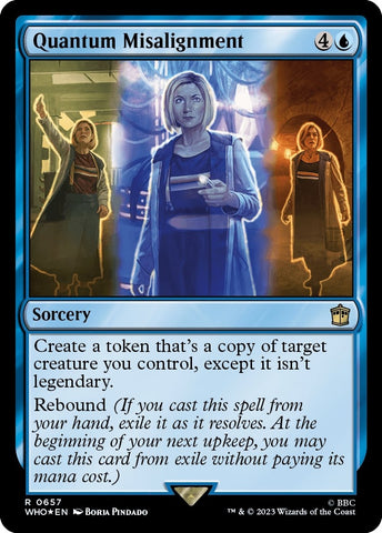 Image for Quantum Misalignment (Surge Foil) (657) [Universes Beyond: Doctor Who]