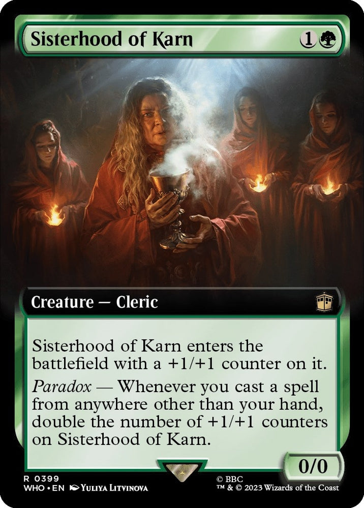 Image for Sisterhood of Karn (Extended Art) (399) [Universes Beyond: Doctor Who]