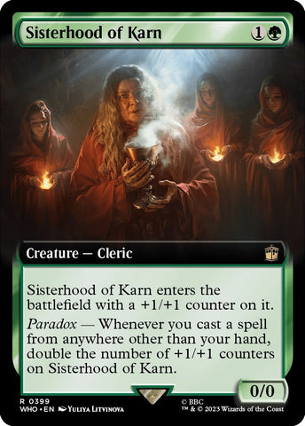 Image for Sisterhood of Karn (Extended Art) (399) [Universes Beyond: Doctor Who]