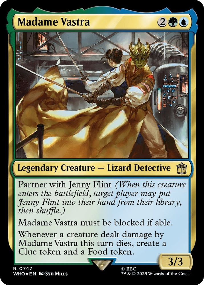 Image for Madame Vastra (Surge Foil) (747) [Universes Beyond: Doctor Who]