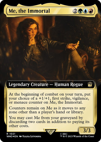 Image for Me, the Immortal (Extended Art) (Surge Foil) (1021) [Universes Beyond: Doctor Who]