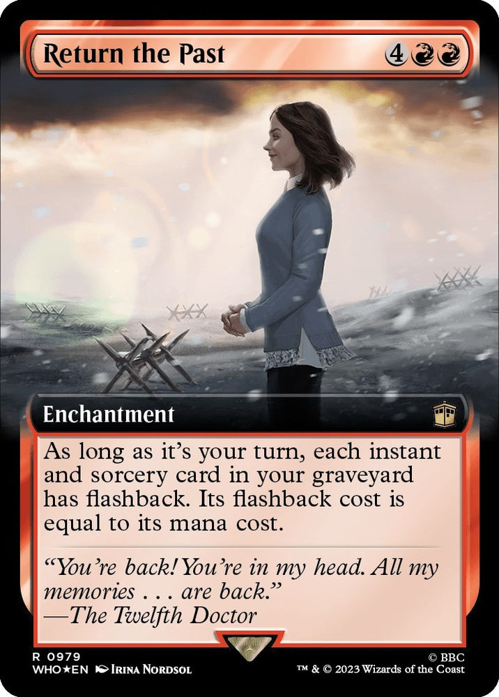 Image for Return the Past (Extended Art) (Surge Foil) (979) [Universes Beyond: Doctor Who]