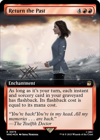 Image for Return the Past (Extended Art) (Surge Foil) (979) [Universes Beyond: Doctor Who]
