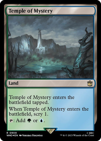 Image for Temple of Mystery (Surge Foil) (909) [Universes Beyond: Doctor Who]