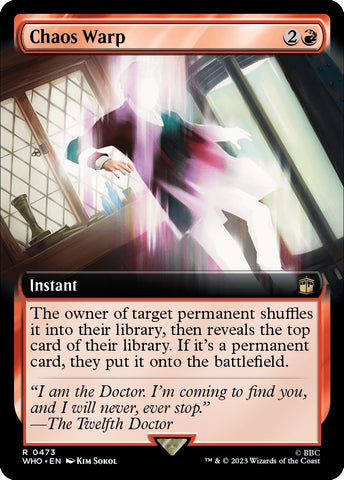Image for Chaos Warp (Extended Art) (473) [Universes Beyond: Doctor Who]