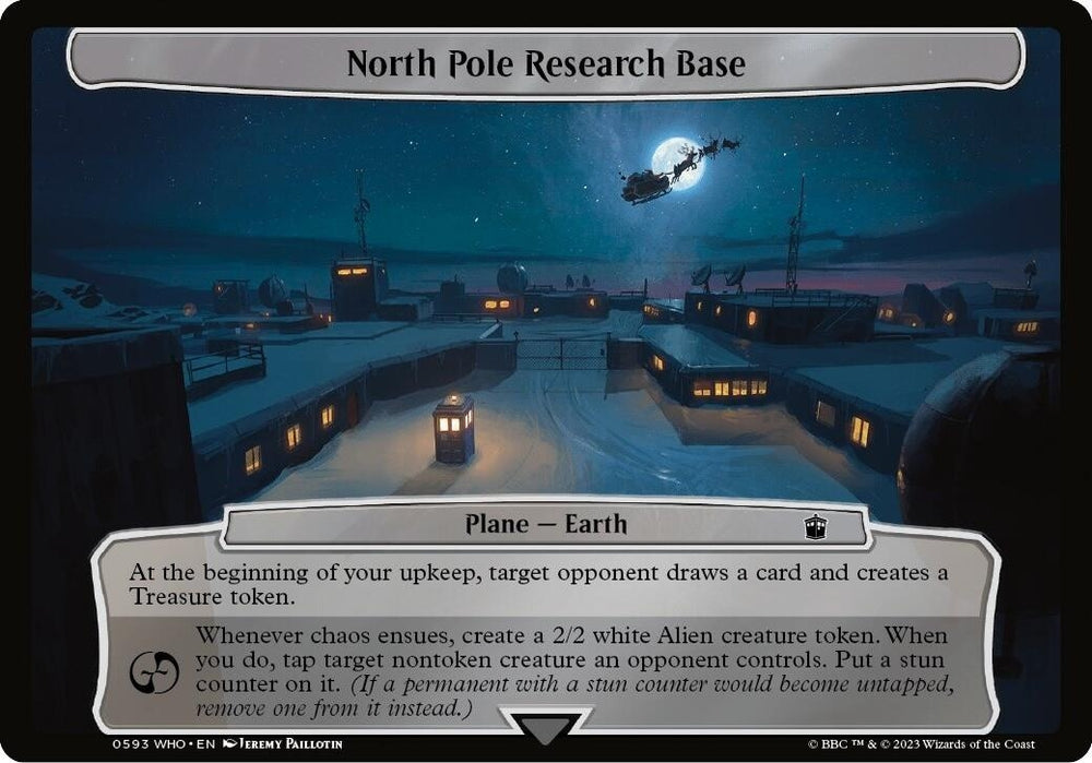 Image for North Pole Research Base (593) [Planechase: Universes Beyond: Doctor Who]