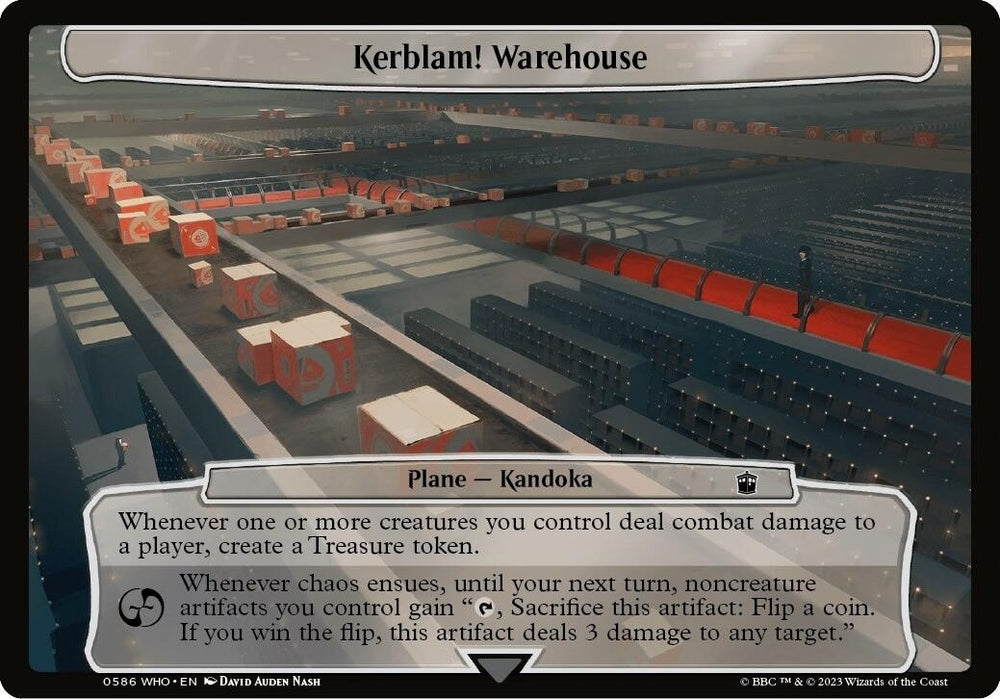 Image for Kerblam! Warehouse (586) [Planechase: Universes Beyond: Doctor Who]