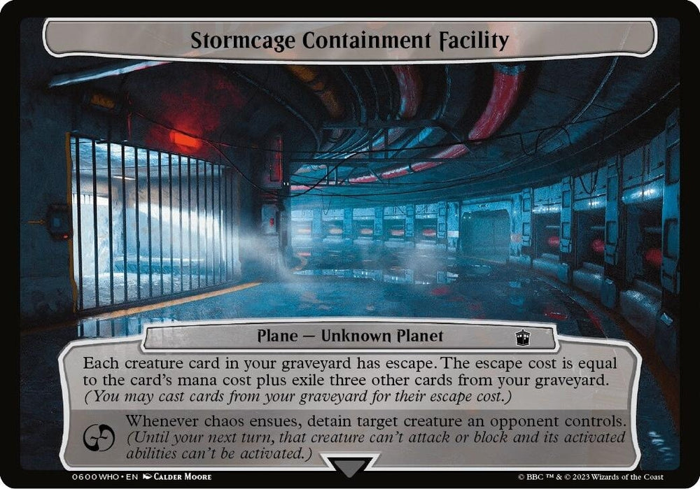 Image for Stormcage Containment Facility (600) [Planechase: Universes Beyond: Doctor Who]