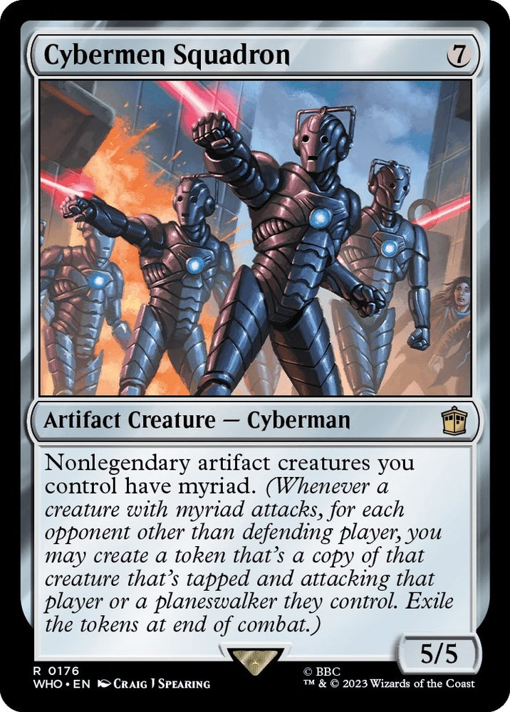 Image for Cybermen Squadron (176) [Universes Beyond: Doctor Who]
