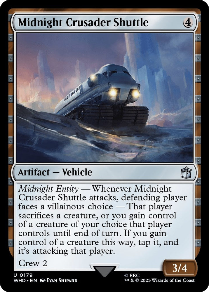 Image for Midnight Crusader Shuttle (179) [Universes Beyond: Doctor Who]