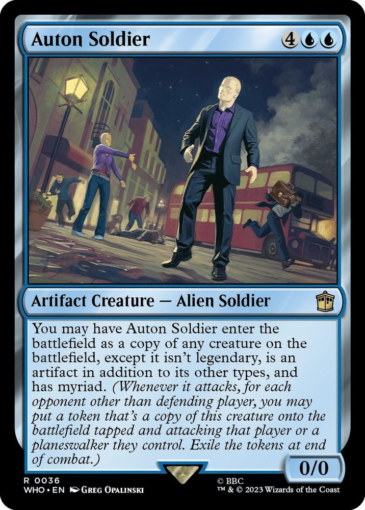 Image for Auton Soldier (36) [Universes Beyond: Doctor Who]