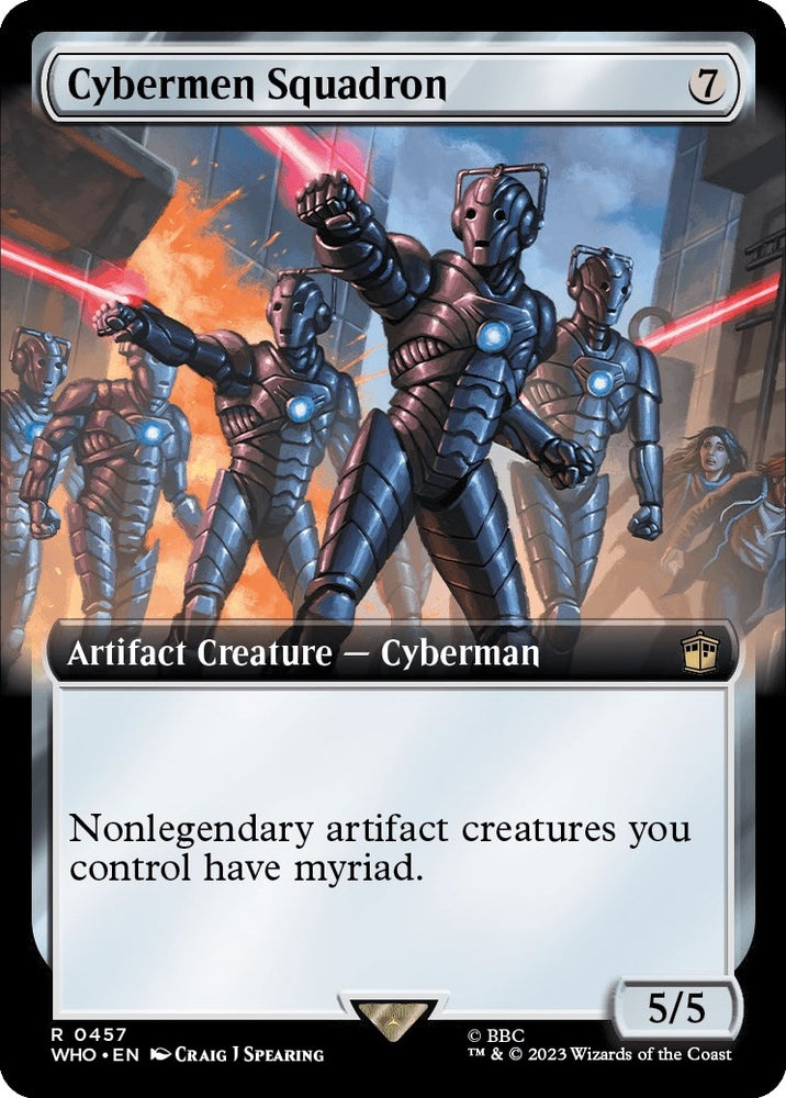 Image for Cybermen Squadron (Extended Art) (457) [Universes Beyond: Doctor Who]